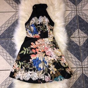 Black Floral Dress
